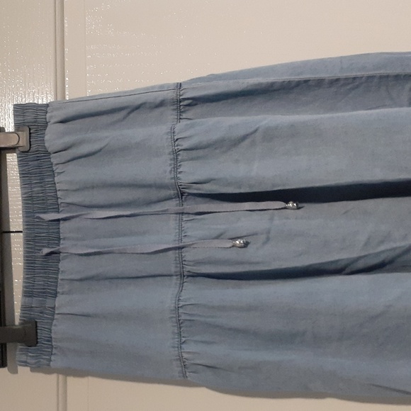 BNWOT County Denim sz10 long denim skirt - Picture 5 of 8